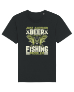pt iubitorii de bere - Just another beer drinker with a fishing problem Tricou mânecă scurtă Unisex Rocker