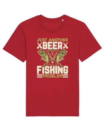 pt iubitorii de bere - Just another beer drinker with a fishing problem Red