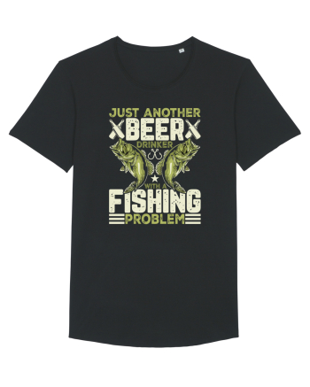pt iubitorii de bere - Just another beer drinker with a fishing problem Black
