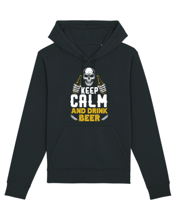 pt iubitorii de bere - Keep calm and drink beer Black