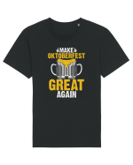 pt iubitorii de bere - Make oktoberfest great again Tricou mânecă scurtă Unisex Rocker