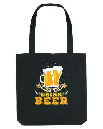 pt iubitorii de bere - Save water drink beer Black