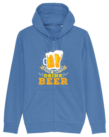 pt iubitorii de bere - Save water drink beer Bright Blue