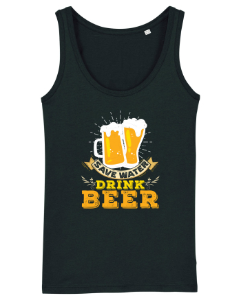 pt iubitorii de bere - Save water drink beer Black