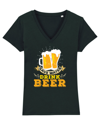 pt iubitorii de bere - Save water drink beer Black