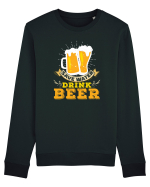 pt iubitorii de bere - Save water drink beer Bluză mânecă lungă Unisex Rise