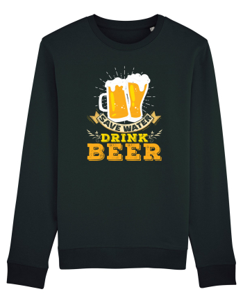 pt iubitorii de bere - Save water drink beer Black