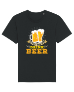 pt iubitorii de bere - Save water drink beer Tricou mânecă scurtă Unisex Rocker