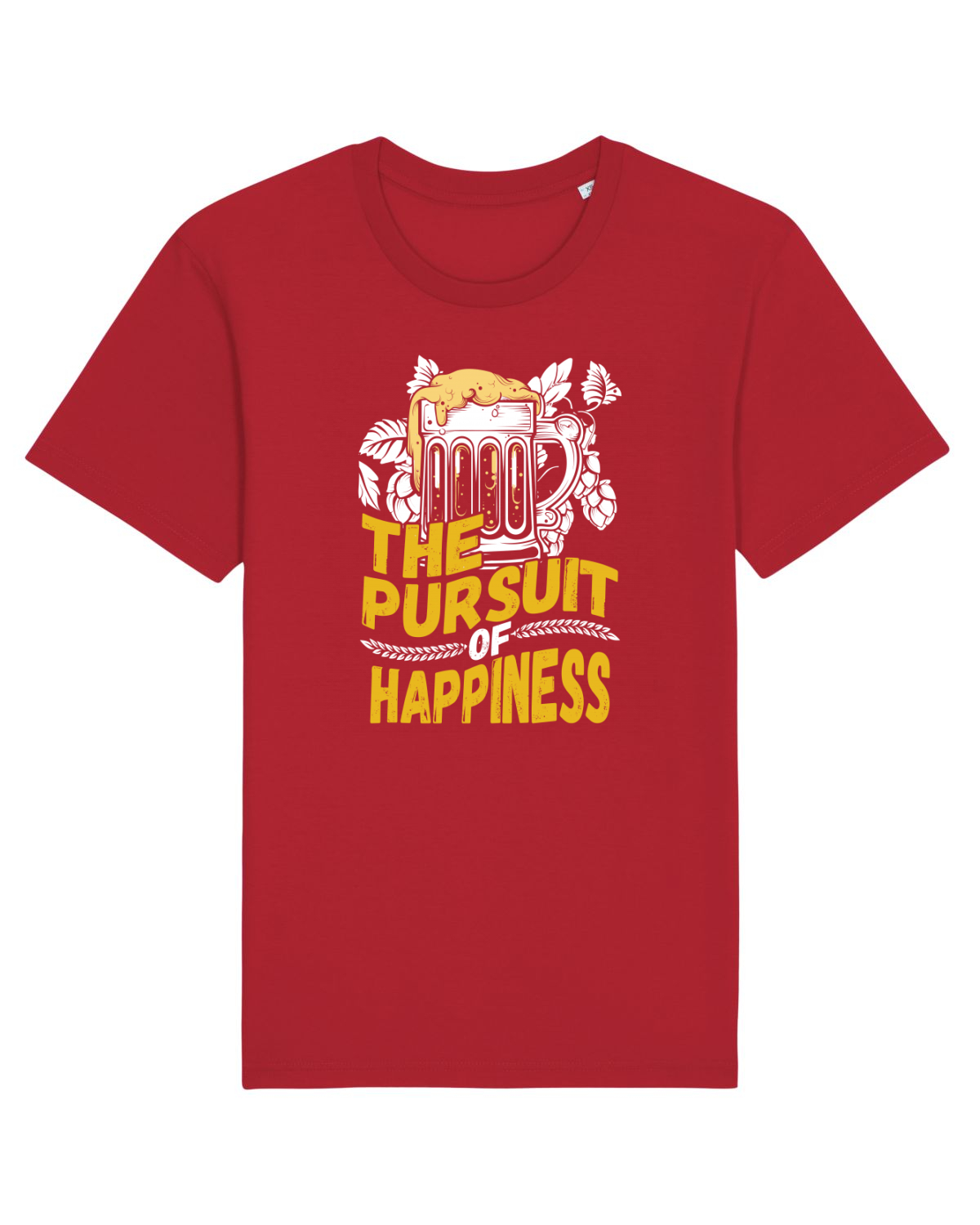Tricou mânecă scurtă Unisex Rocker Red