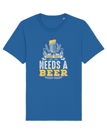 pt iubitorii de bere - This guy needs a beer Royal Blue