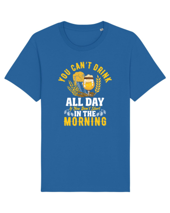 pt iubitorii de bere - You cannot drink all day Royal Blue