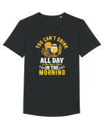 pt iubitorii de bere - You cannot drink all day Tricou mânecă scurtă guler larg Bărbat Skater