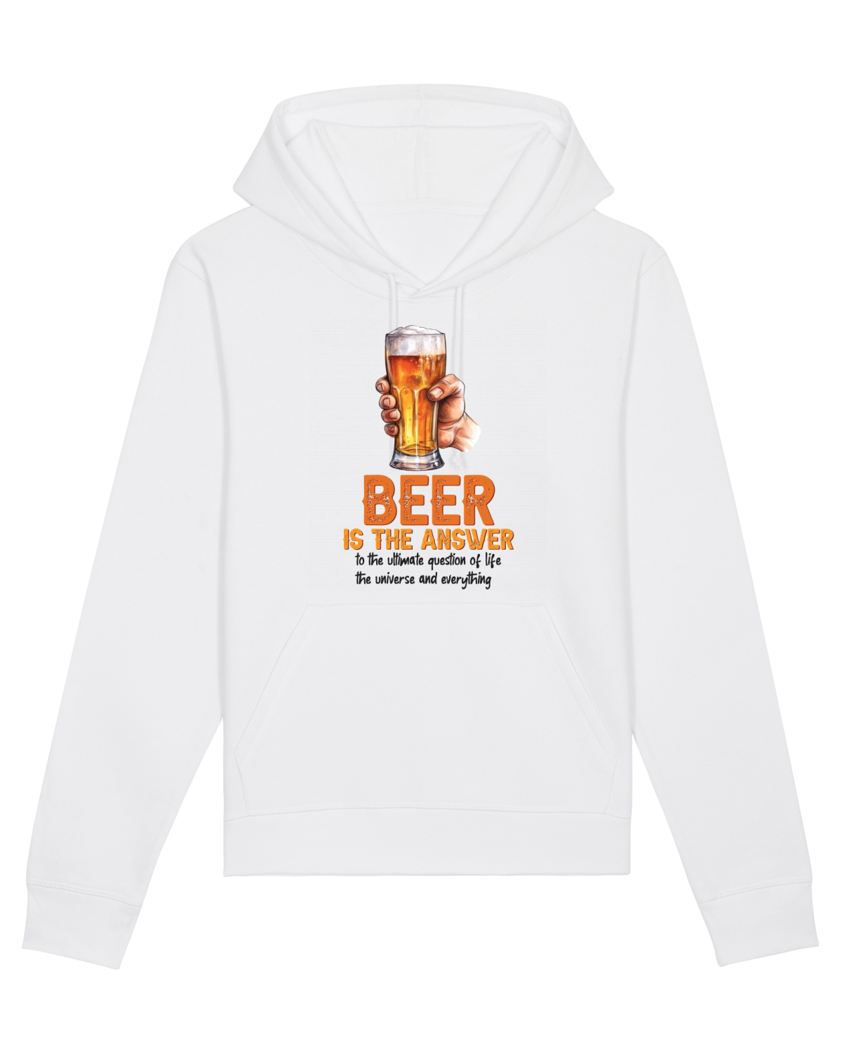 Hanorac Unisex Drummer White