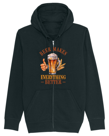 pt iubitorii de bere - Beer makes everything better Black