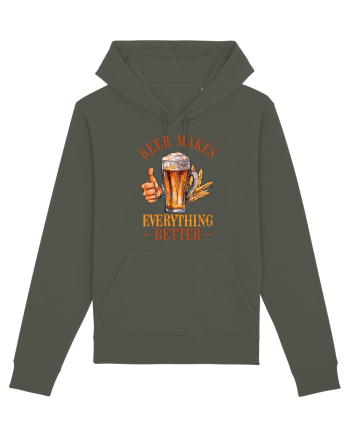 pt iubitorii de bere - Beer makes everything better Khaki