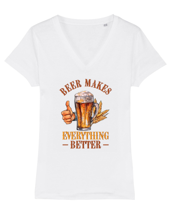 pt iubitorii de bere - Beer makes everything better White