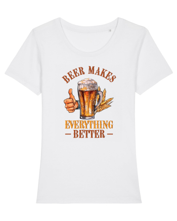pt iubitorii de bere - Beer makes everything better White