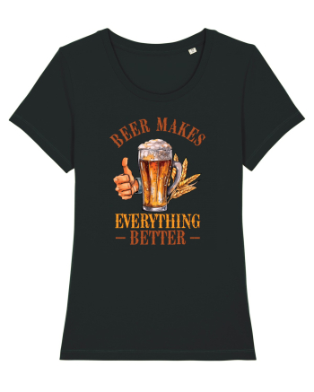 pt iubitorii de bere - Beer makes everything better Black