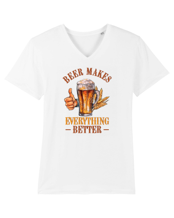 pt iubitorii de bere - Beer makes everything better White