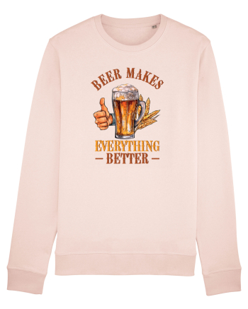 pt iubitorii de bere - Beer makes everything better Candy Pink