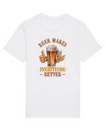 pt iubitorii de bere - Beer makes everything better Tricou mânecă scurtă Unisex Rocker