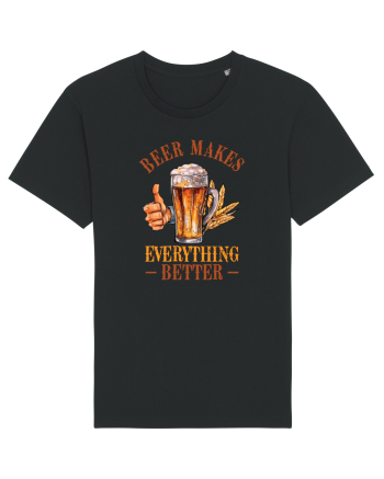 pt iubitorii de bere - Beer makes everything better Black