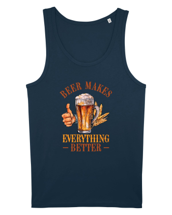 pt iubitorii de bere - Beer makes everything better Navy