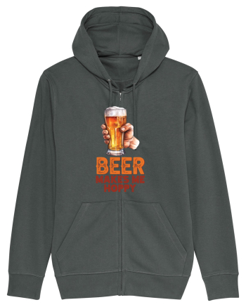 pt iubitorii de bere - Beer makes me hoppy Anthracite