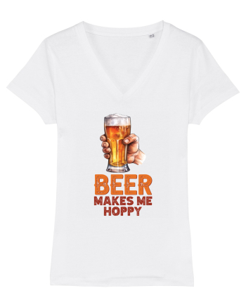 pt iubitorii de bere - Beer makes me hoppy White