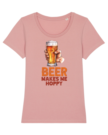 pt iubitorii de bere - Beer makes me hoppy Canyon Pink