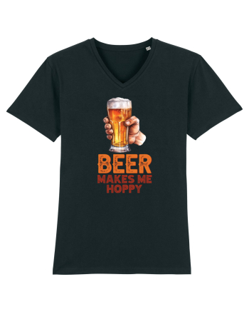 pt iubitorii de bere - Beer makes me hoppy Black