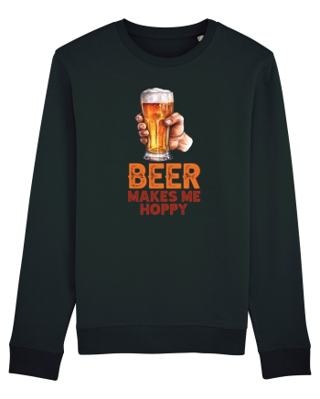 pt iubitorii de bere - Beer makes me hoppy Black