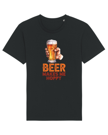 pt iubitorii de bere - Beer makes me hoppy Black