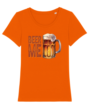 pt iubitorii de bere - Beer me Bright Orange
