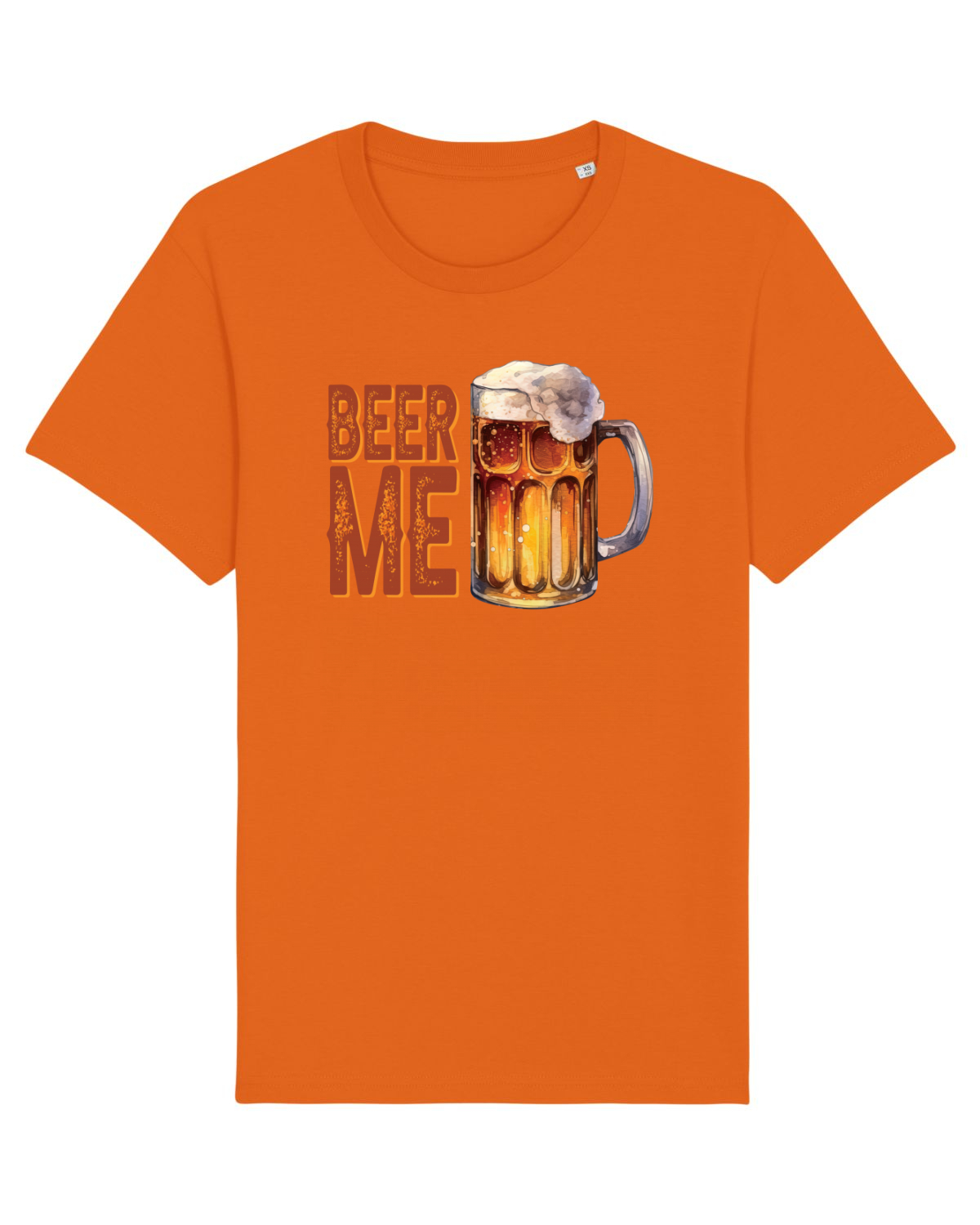 Tricou mânecă scurtă Unisex Rocker Bright Orange