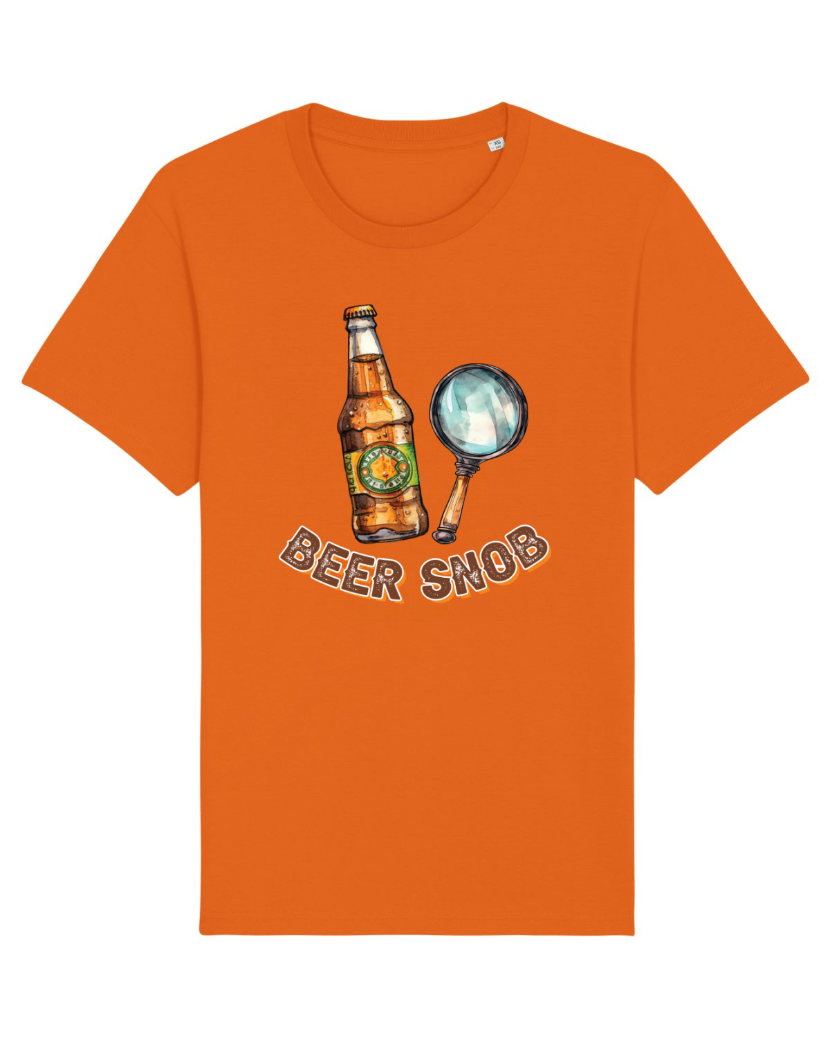 Tricou mânecă scurtă Unisex Rocker Bright Orange