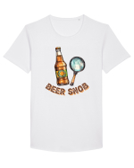 pt iubitorii de bere - Beer snob Tricou mânecă scurtă guler larg Bărbat Skater