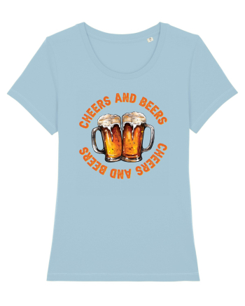 pt iubitorii de bere - Cheers and beers Sky Blue