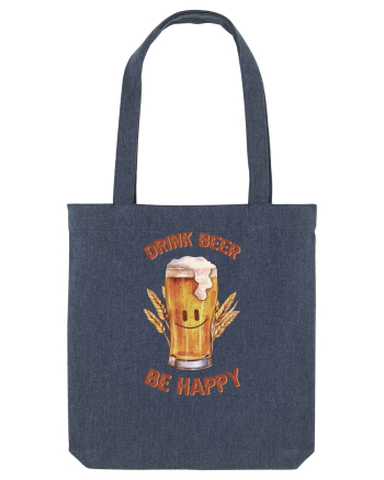 pt iubitorii de bere - Drink beer be happy Midnight Blue
