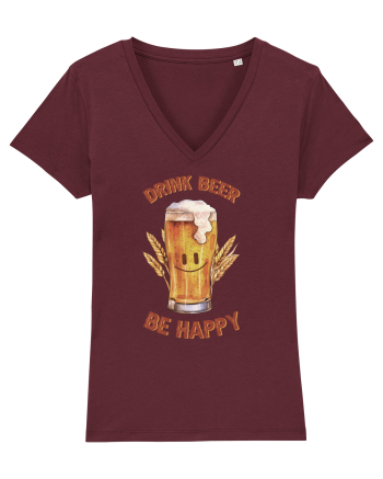 pt iubitorii de bere - Drink beer be happy Burgundy