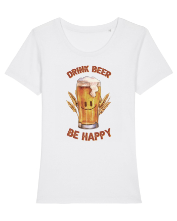 pt iubitorii de bere - Drink beer be happy White
