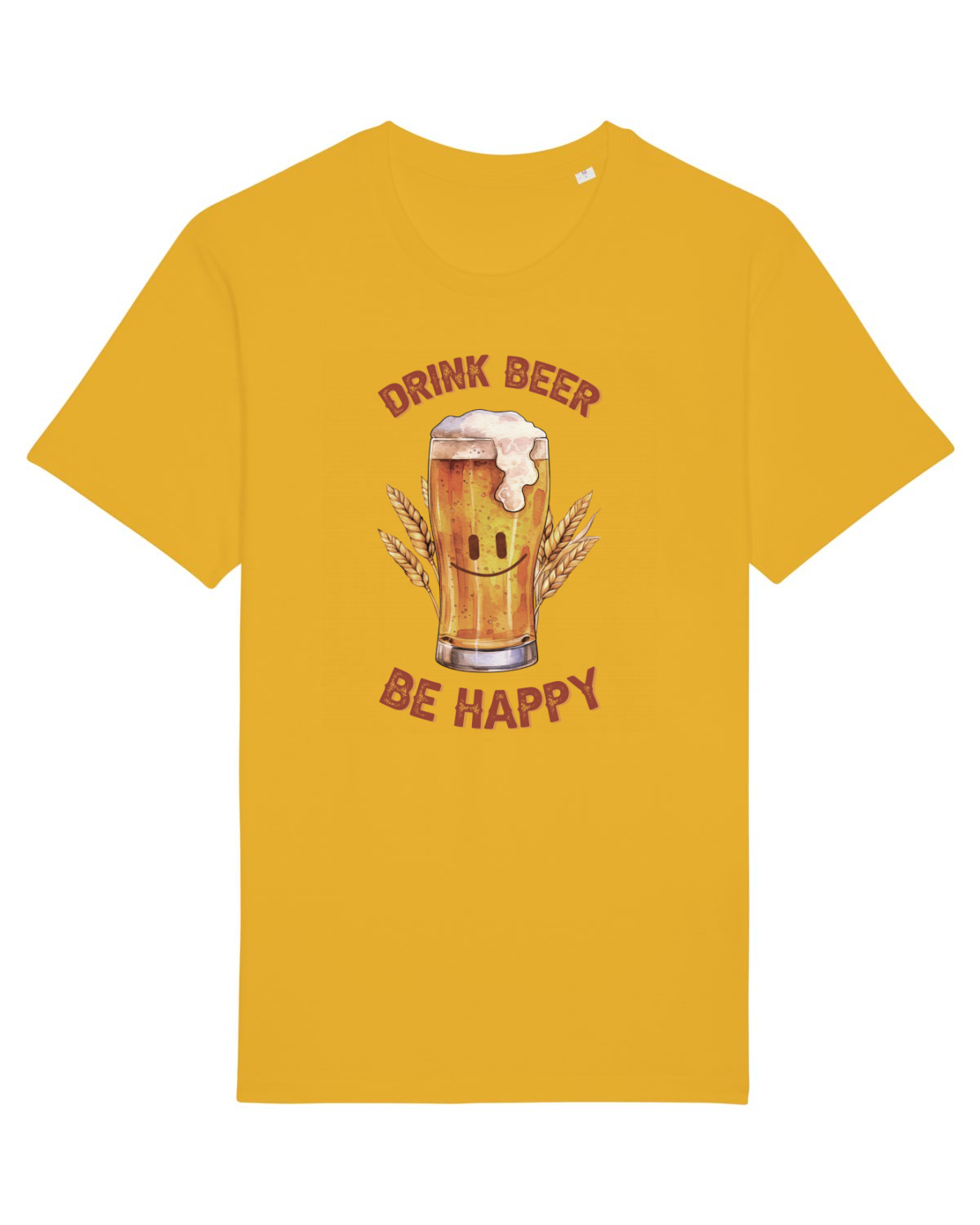 Tricou mânecă scurtă Unisex Rocker Spectra Yellow