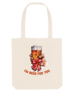 pt iubitorii de bere - I am beer for you Sacoșă textilă