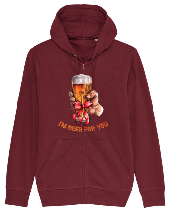 pt iubitorii de bere - I am beer for you Burgundy