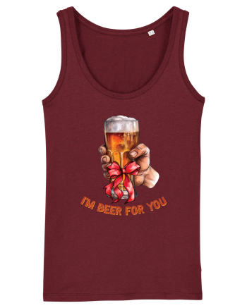 pt iubitorii de bere - I am beer for you Burgundy