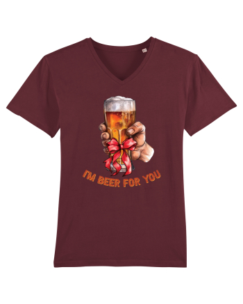 pt iubitorii de bere - I am beer for you Burgundy