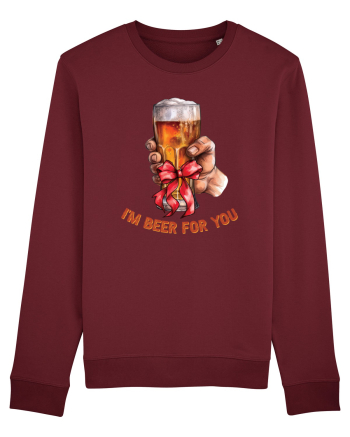 pt iubitorii de bere - I am beer for you Burgundy