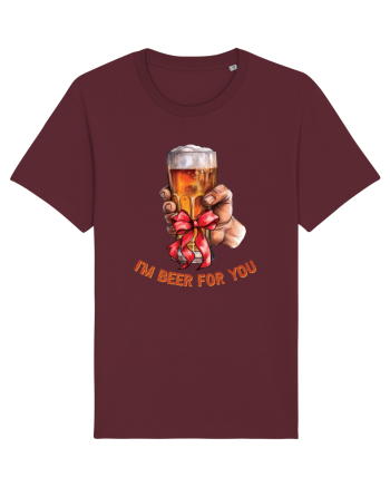 pt iubitorii de bere - I am beer for you Burgundy