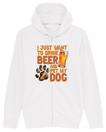 pt iubitorii de bere - I just want to drink beer and pet my dog White