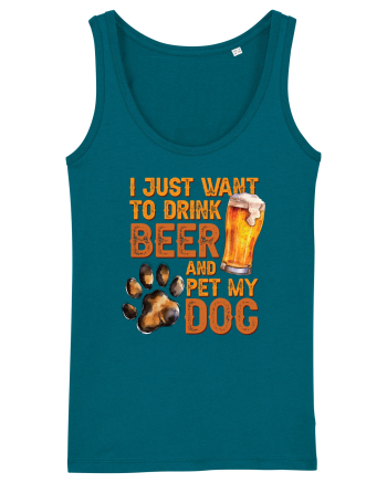 pt iubitorii de bere - I just want to drink beer and pet my dog Ocean Depth